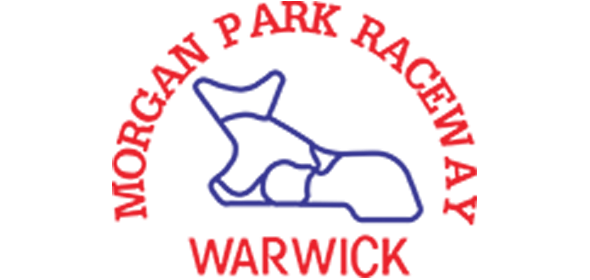 A red text saying 'Morgan Park Race Warwick